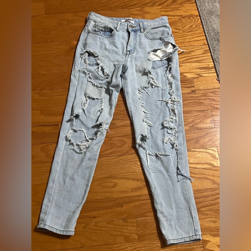 Ripped jeans from Forever 21